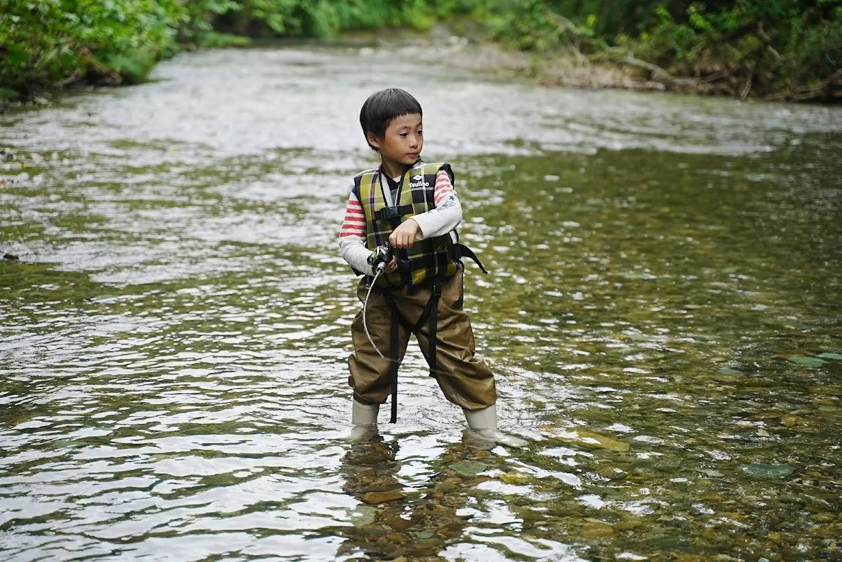 後志利別川水系で釣りキャンプ