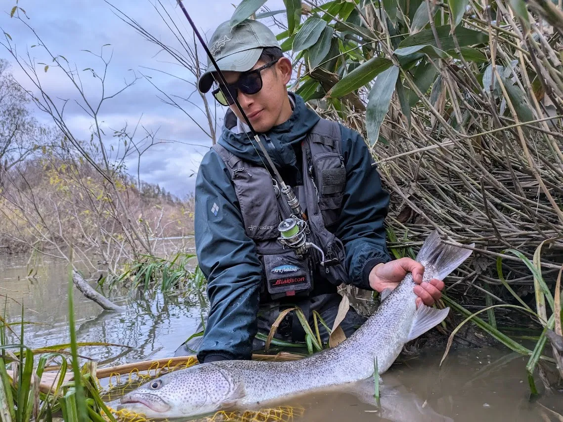 道北イトウ釣り