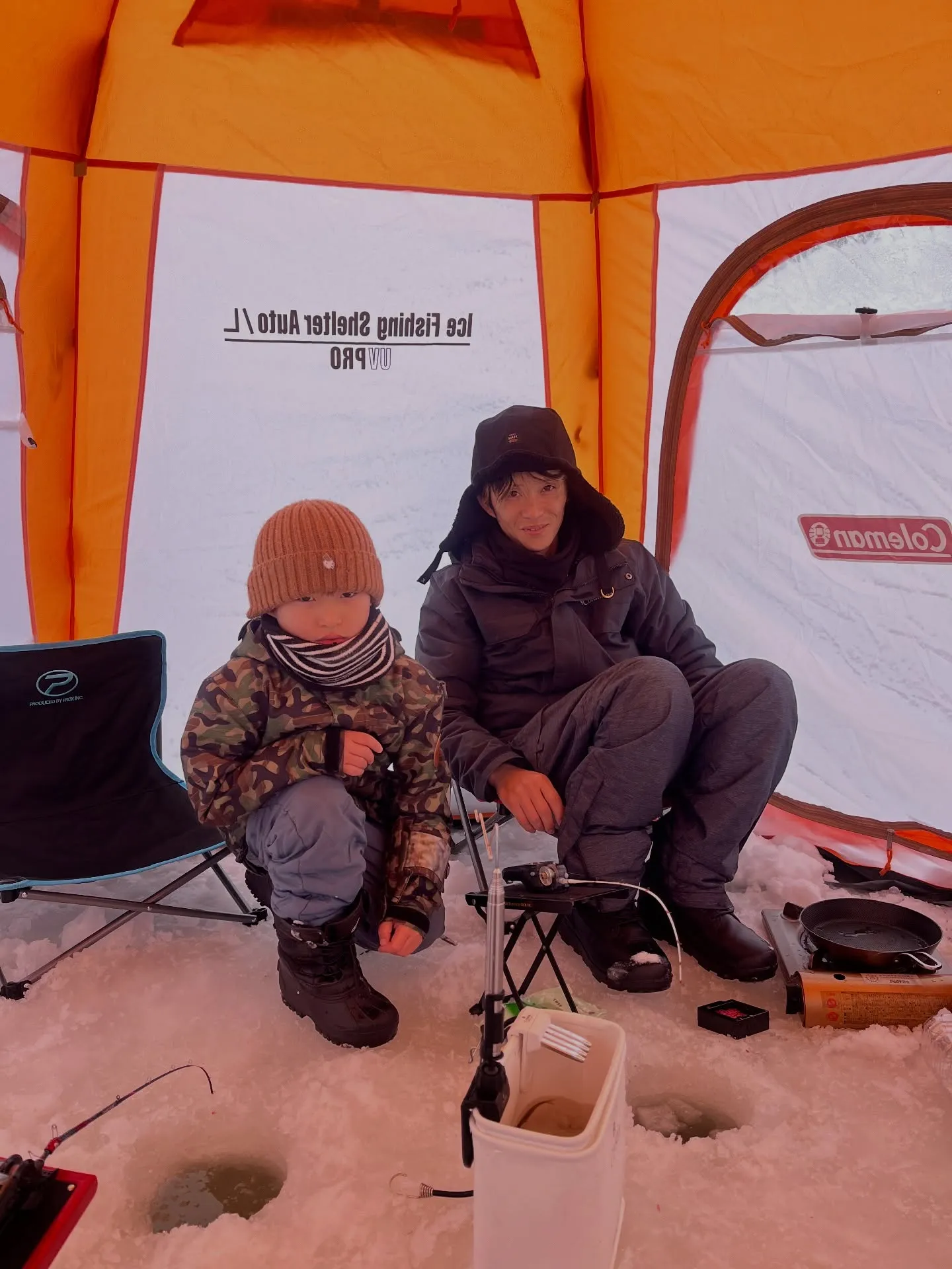 Hitotoki Baseで、家族のはじめての氷上体験。