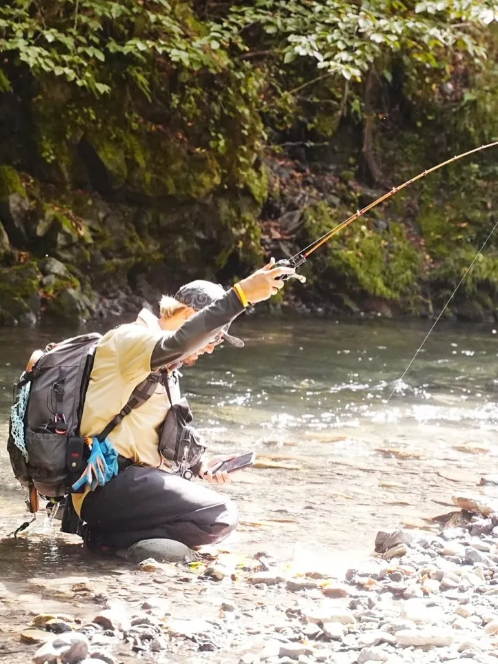 北海道の渓流釣りガイド予約受付中！！