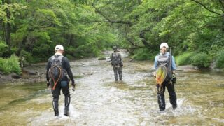 十勝川水系の岩盤リバーフィッシング